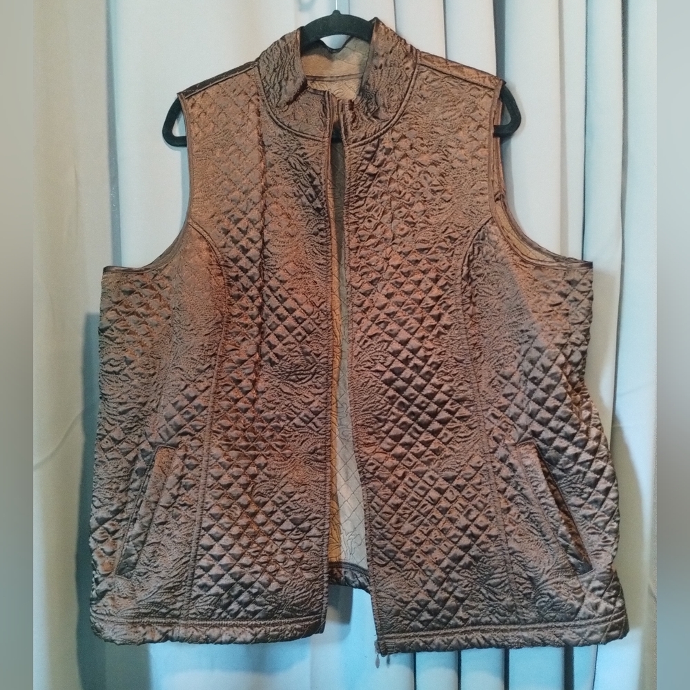 Satin vest